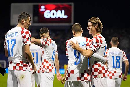 Kroatien löste mit einem Sieg gegen Armenien das Ticket für die EM in Deutschland.