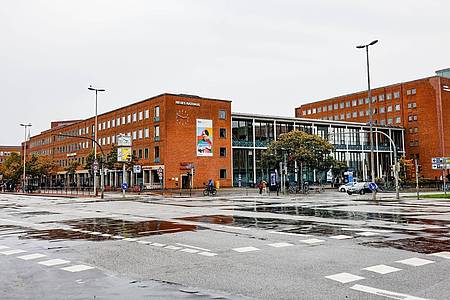 An dieser Kreuzunguzung vor dem Neuen Kieler Rathaus ereihnete sich im Oktober ein schwerer Unfall.