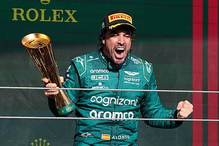 Fuhr in Brasilien auf Platz drei: Fernando Alonso.