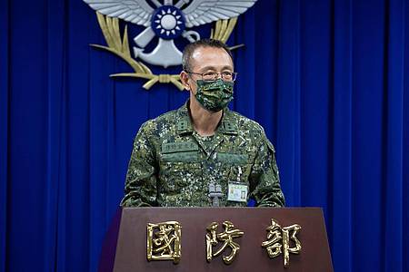 Das taiwanesische Verteidigungsministerium berichtet von acht chinesischen Ballons rund um Taiwan.