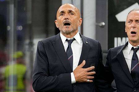 Nationaltrainer Luciano Spalletti steht mit Italien unter Druck.