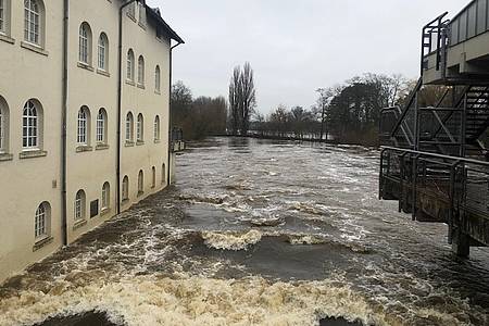 Hochwasser in Warendorf